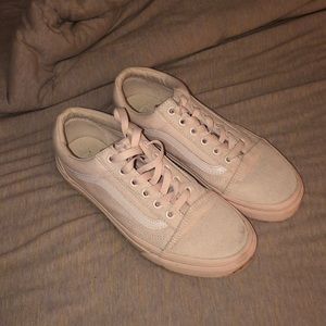 pale pink vans